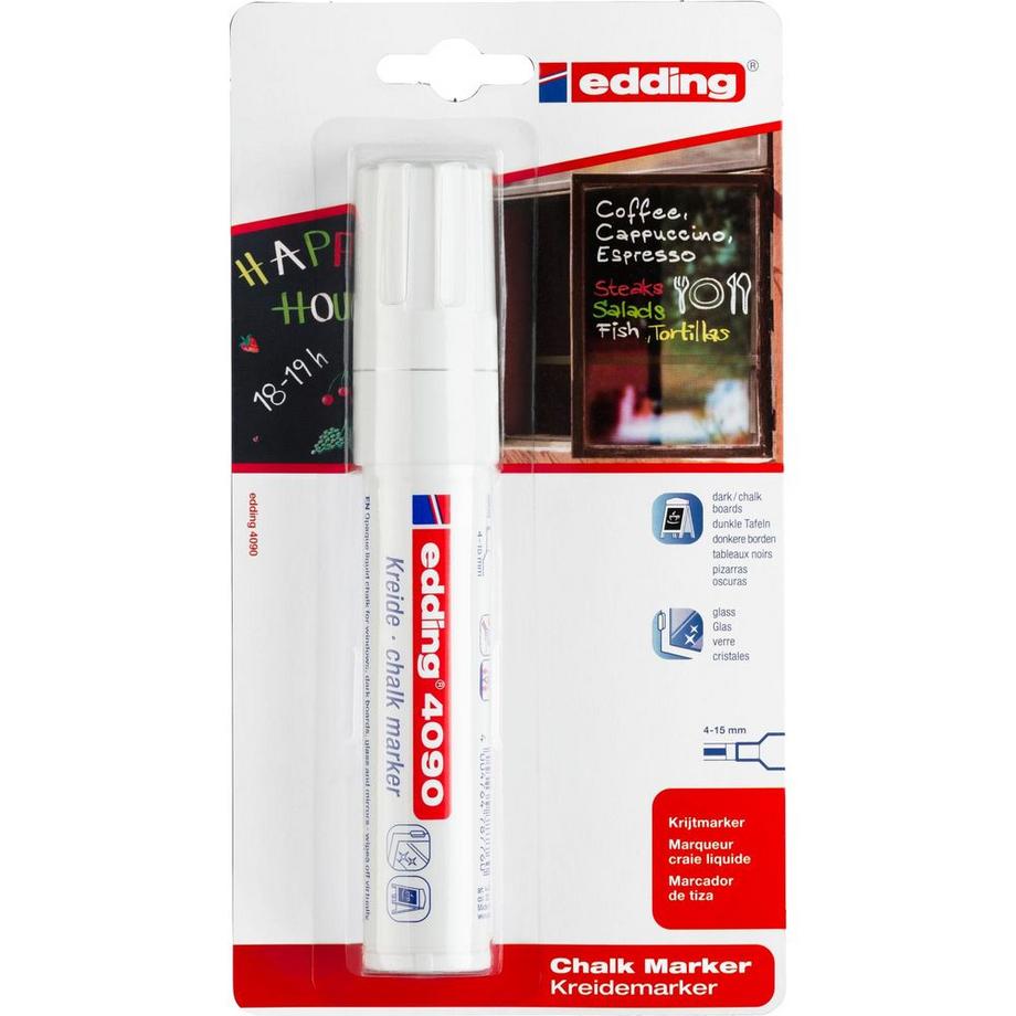 Edding EDDING Windowmarker 4090 4-15mm 4090-49 weiss  
