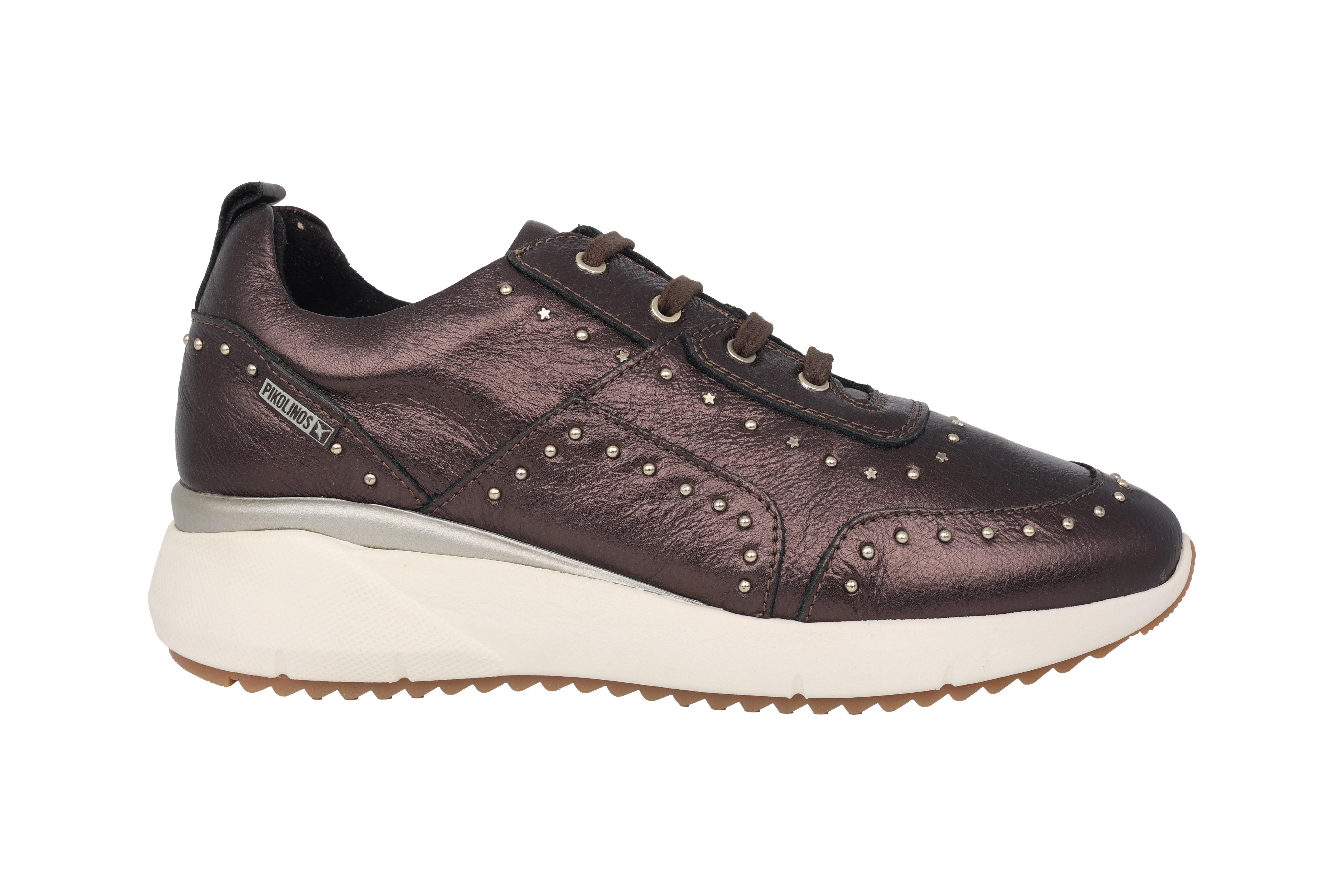 Image of W6z-6806cl - Leder Sneaker Damen Braun 41