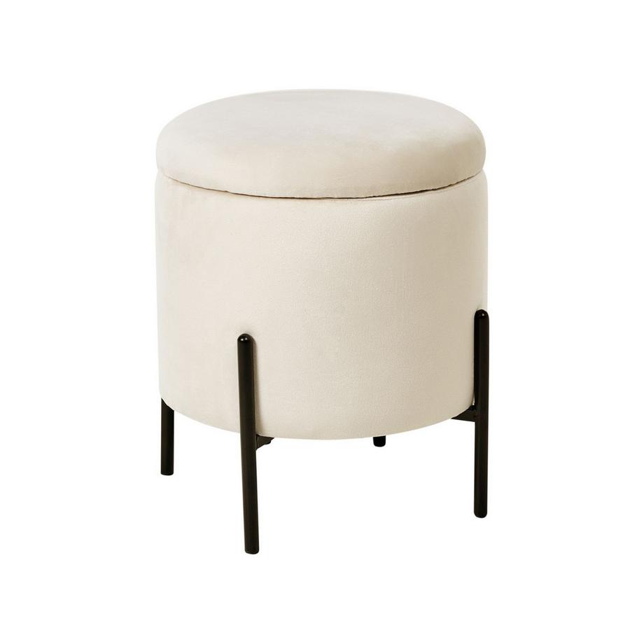 Beliani Pouf de rangement Scandinave WENONA  