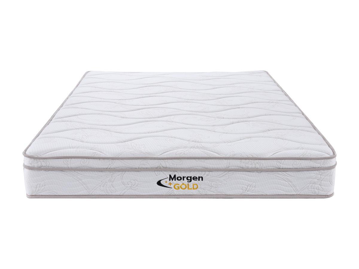 MORGENGOLD Ensemble cadre à  lattes + matelas ressorts 3 zones mémoire de forme WOLKENTANZ de MORGENGOLD 10  