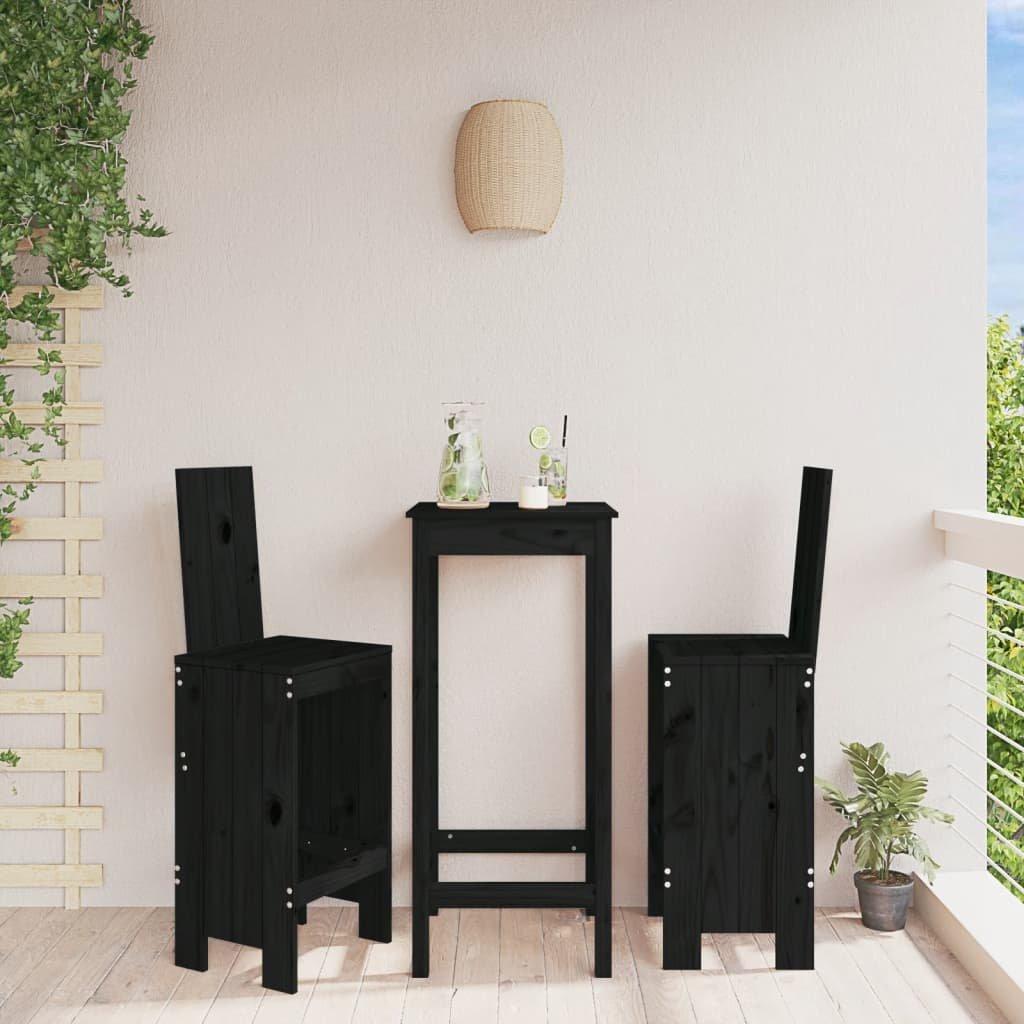 VidaXL Tabouret de bar bois de pin  