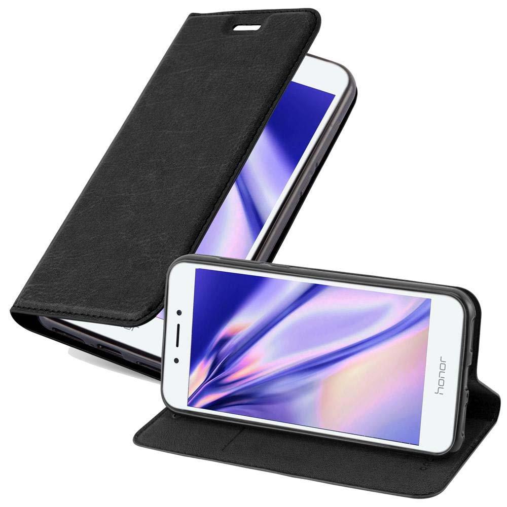 Cadorabo  Housse compatible avec Honor 6A - Coque de protection avec fermeture magnétique, fonction de support et compartiment pour carte 