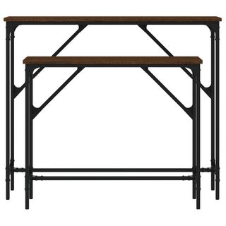 VidaXL Table console bois d'ingénierie  