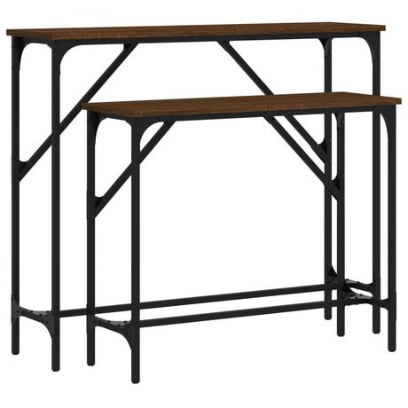 VidaXL Table console bois d'ingénierie  