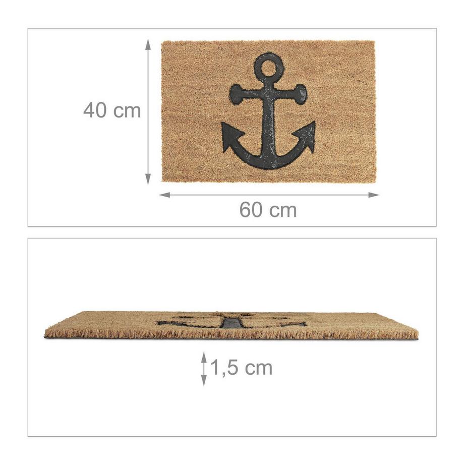 Northio Ancoraggio in fibra di cocco per zerbino  