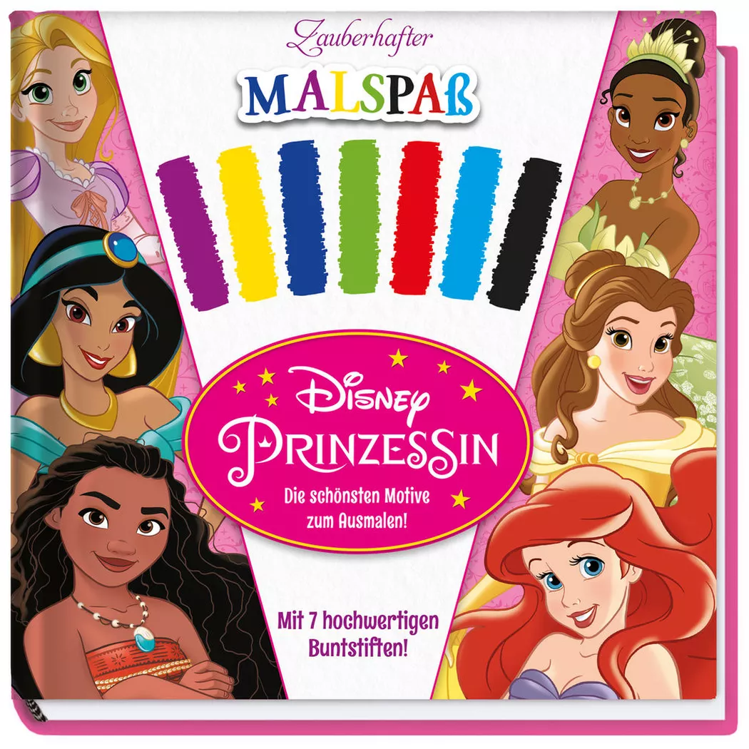 Panini - Disney Prinzessin: Zauberhafter Malspaß - Die schönsten Motive zum Ausmalen