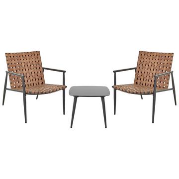 Set bistrot en Rattan sintetico Moderno ZIRIA