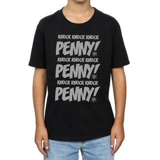 The Big Bang Theory  Knock Knock Penny TShirt 