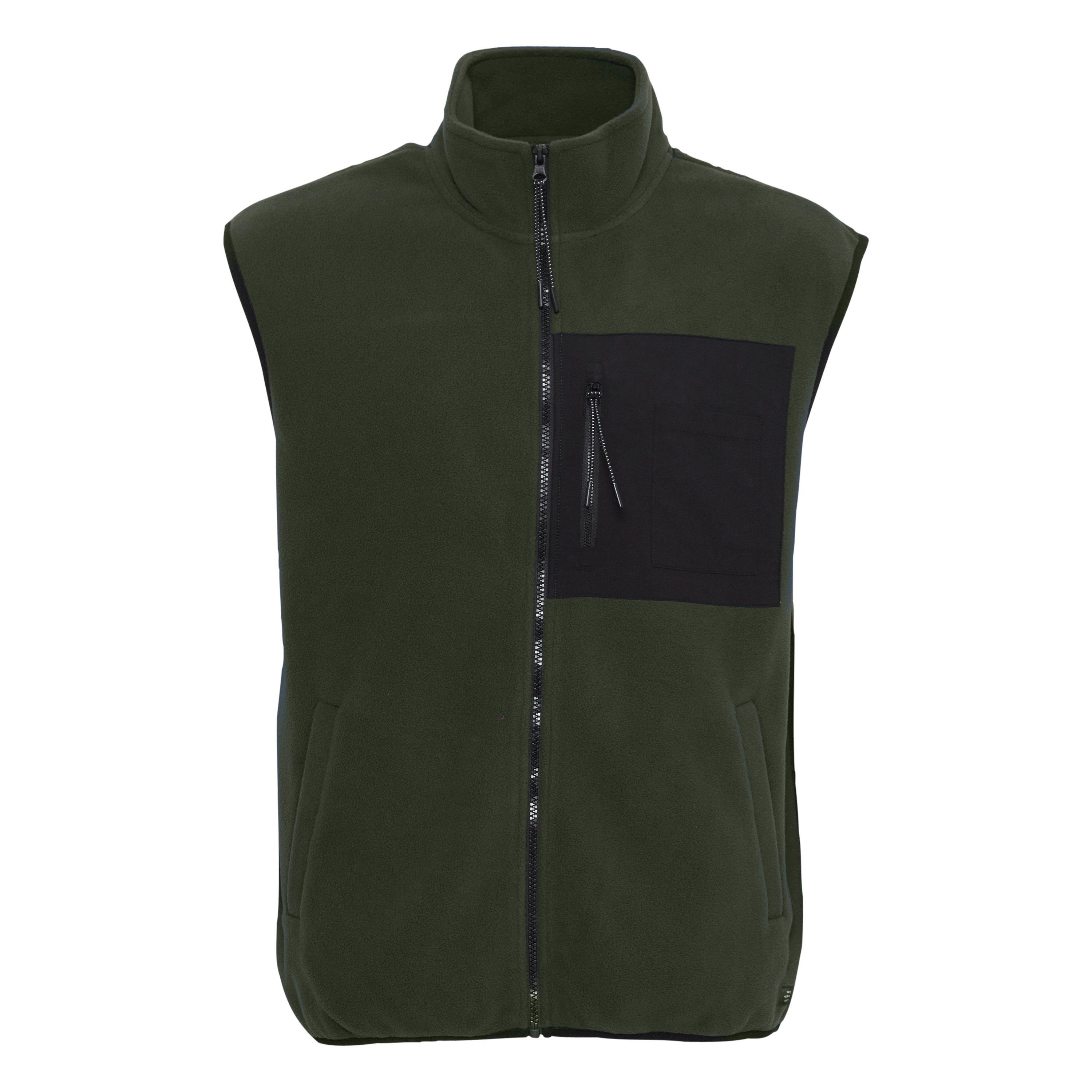 Image of Ärmelloe Jacke Unisex Waldgrün S