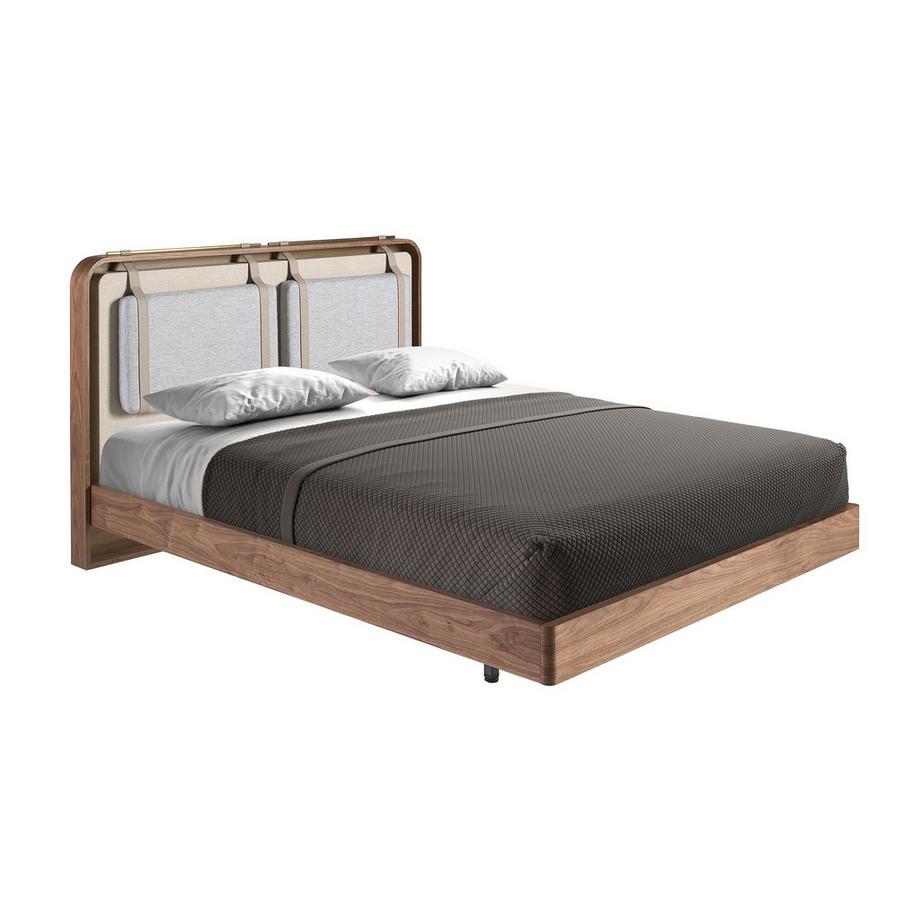 ANGEL CERDA Letto in tessuto dal design moderno  