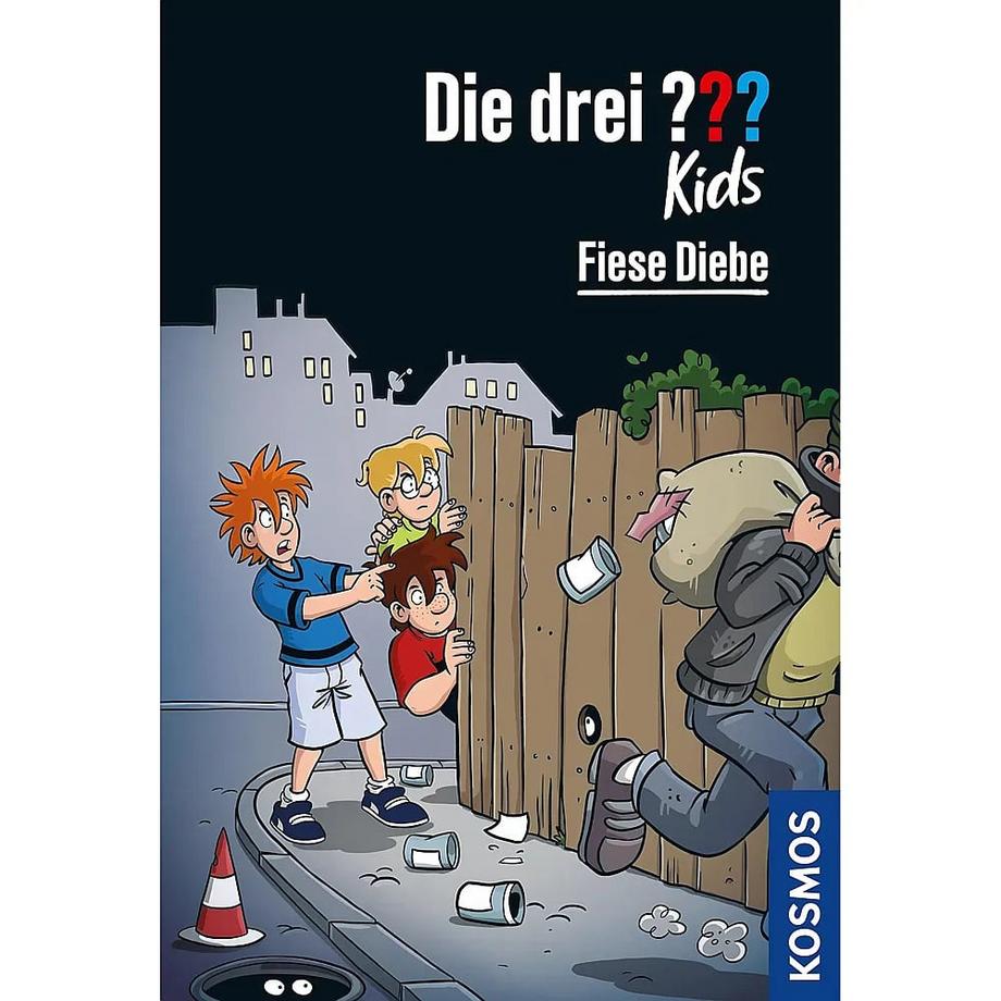 Die drei ??? Fiese Diebe: Doppelband Pfeiffer, Boris; Blanck, Ulf; Schmidt, Kim (Illustrationen); Gumpert, Steffen (Illustrationen) Copertina rigida 