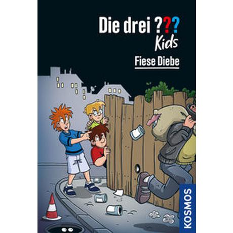 Die drei ??? Fiese Diebe: Doppelband Pfeiffer, Boris; Blanck, Ulf; Schmidt, Kim (Illustrationen); Gumpert, Steffen (Illustrationen) Copertina rigida 