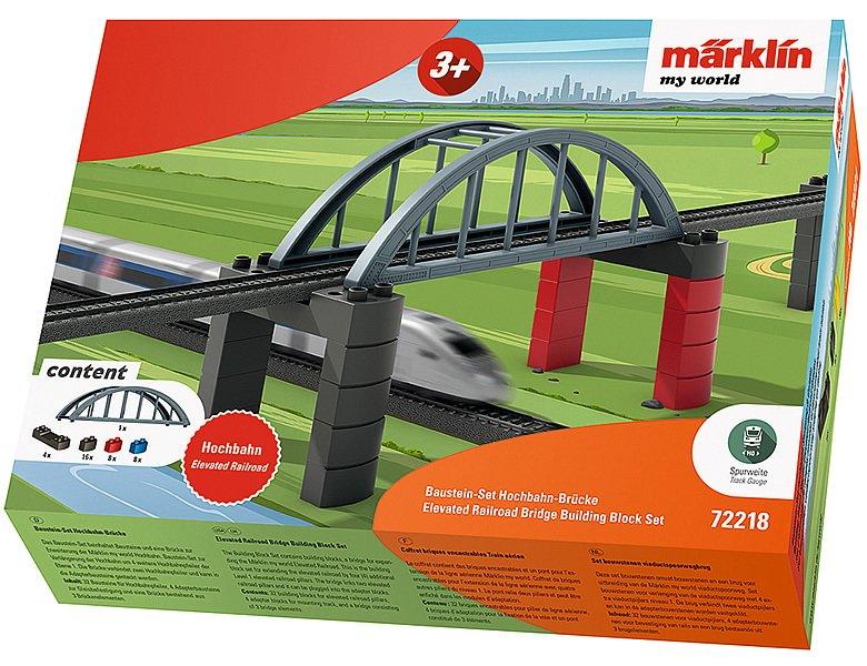 märklin  my world Bausteinset Hochbahn-Brücke 