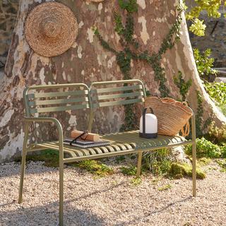 La Redoute Intérieurs Banc de jardin en aluminium Manni  