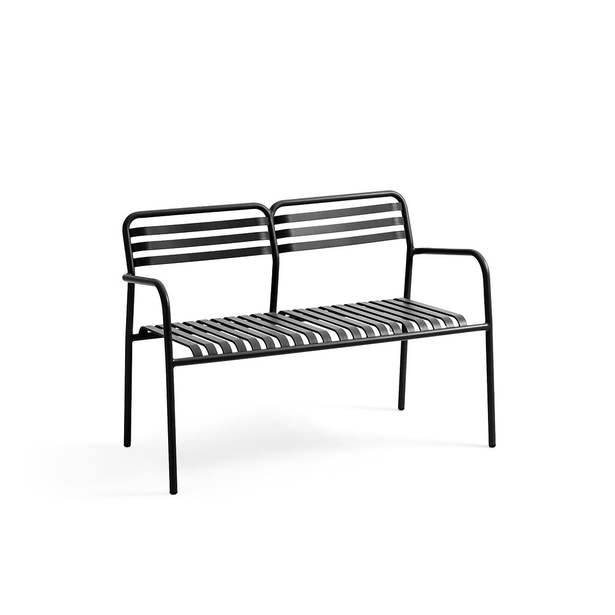 La Redoute Intérieurs Banc de jardin en aluminium Manni  