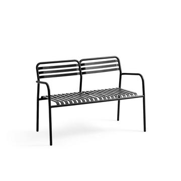 Banc de jardin en aluminium Manni