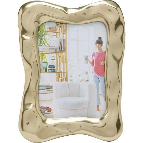 KARE Design Bilderrahmen Jade Swing gold 21x26  