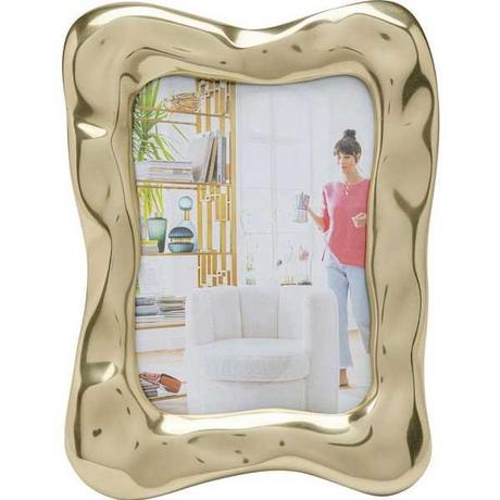 KARE Design Bilderrahmen Jade Swing gold 21x26  