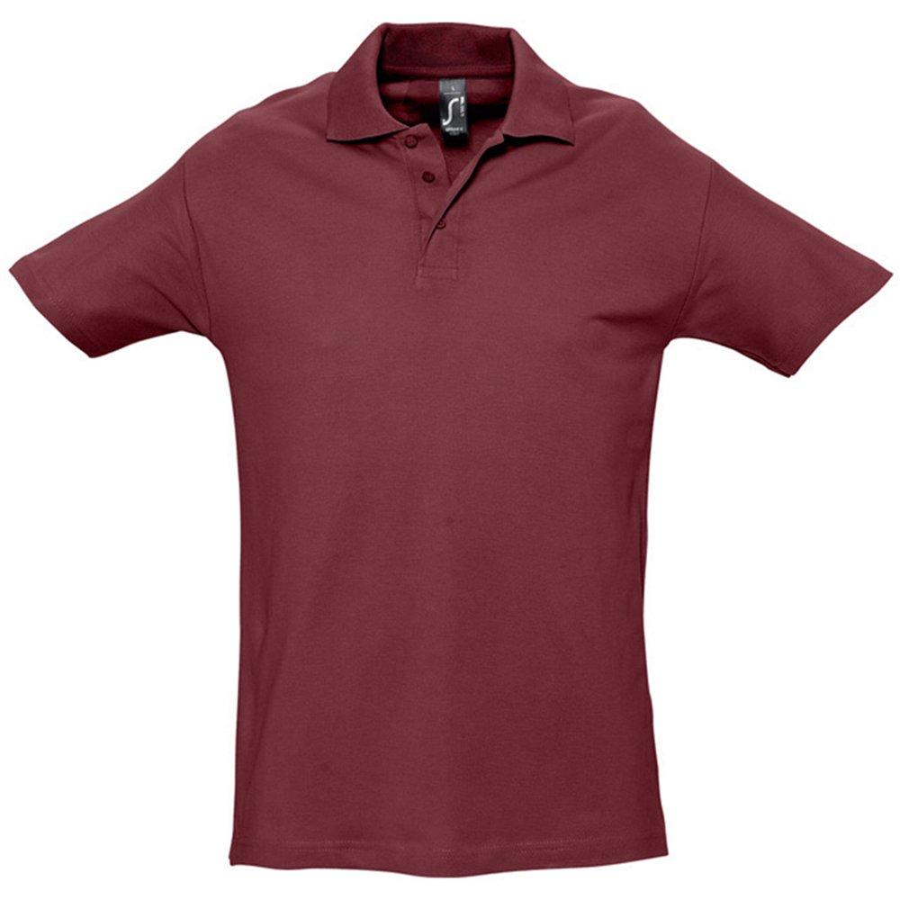 Image of Spring Ii Poloshirt, Kurzarm Herren Weinrot L