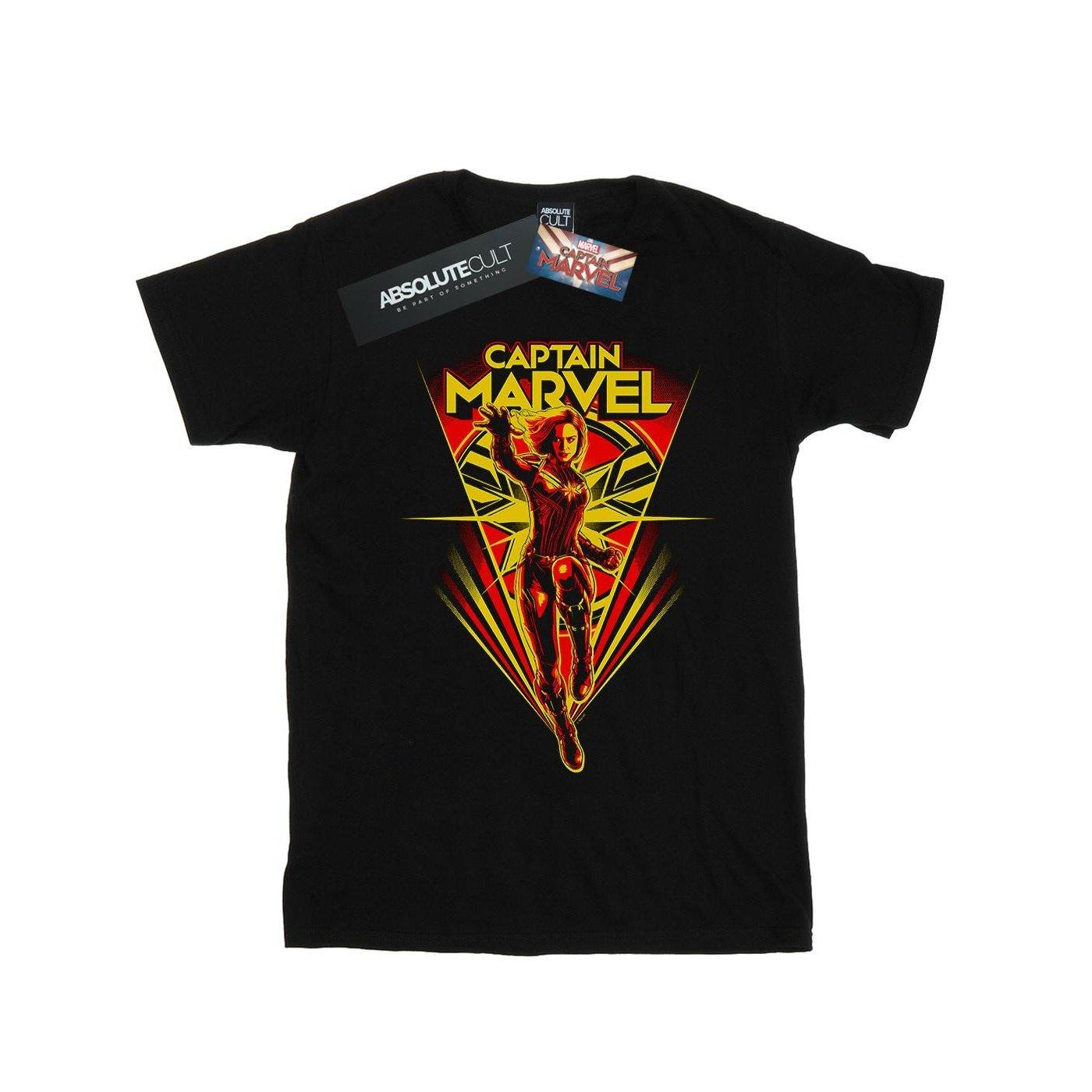 Image of Captain Flying V Tshirt Jungen Schwarz 128