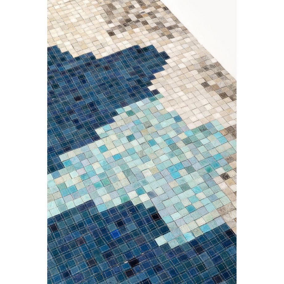 KARE Design Tappeto Stream blu 170x240  
