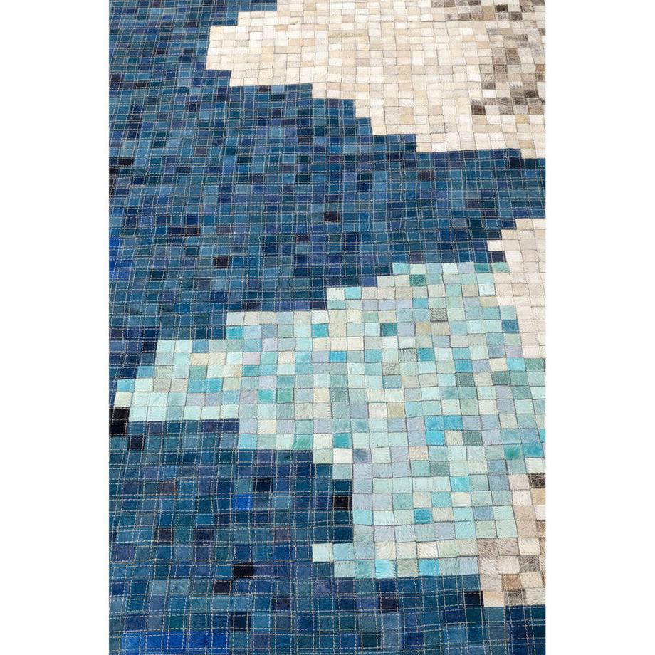 KARE Design Tappeto Stream blu 170x240  