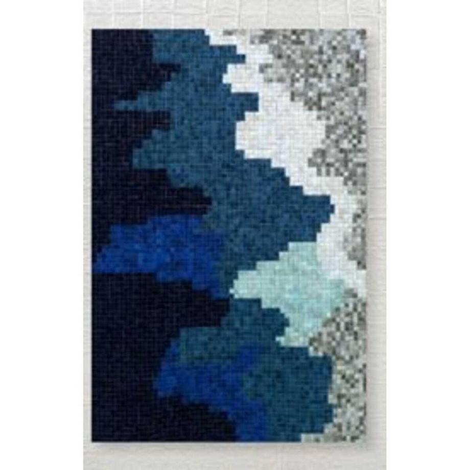 Tappeto Stream blu 170x240