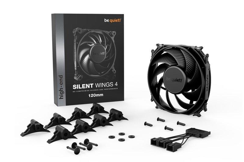 BE QUIET!  ! SILENT WINGS 4 | 120mm Case per computer Ventilatore 12 cm Nero 1 pz 