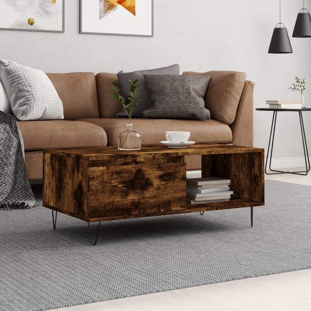 VidaXL Table basse bois d'ingénierie  