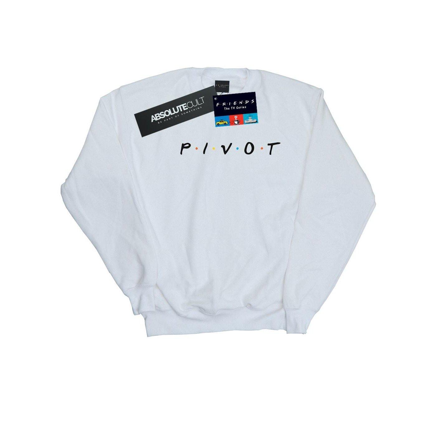Image of Pivot Logo Sweatshirt Mädchen Weiss 116