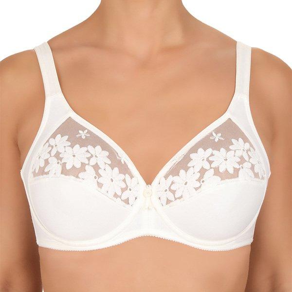 Image of Swiss Broderie - Bügel Bh Damen Offwhite B/85
