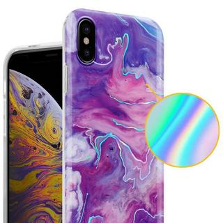 Cadorabo  Housse compatible avec Apple iPhone XS MAX - Coque de protection en silicone TPU avec motif mosaïque 