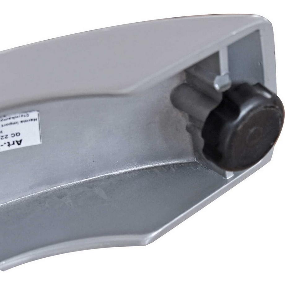 mutoni pleasure Table de bistrot Washington brun clair argenté 110  