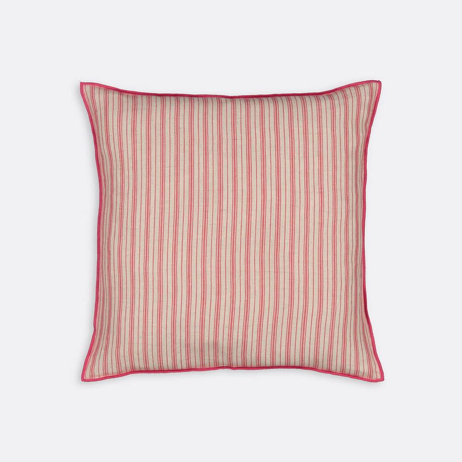 Housse de coussin lin/coton