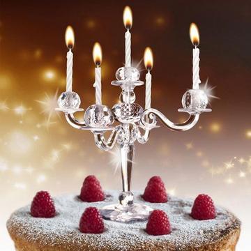 Bling Bling Kerzenständer für Kuchen inkl. Kerzen