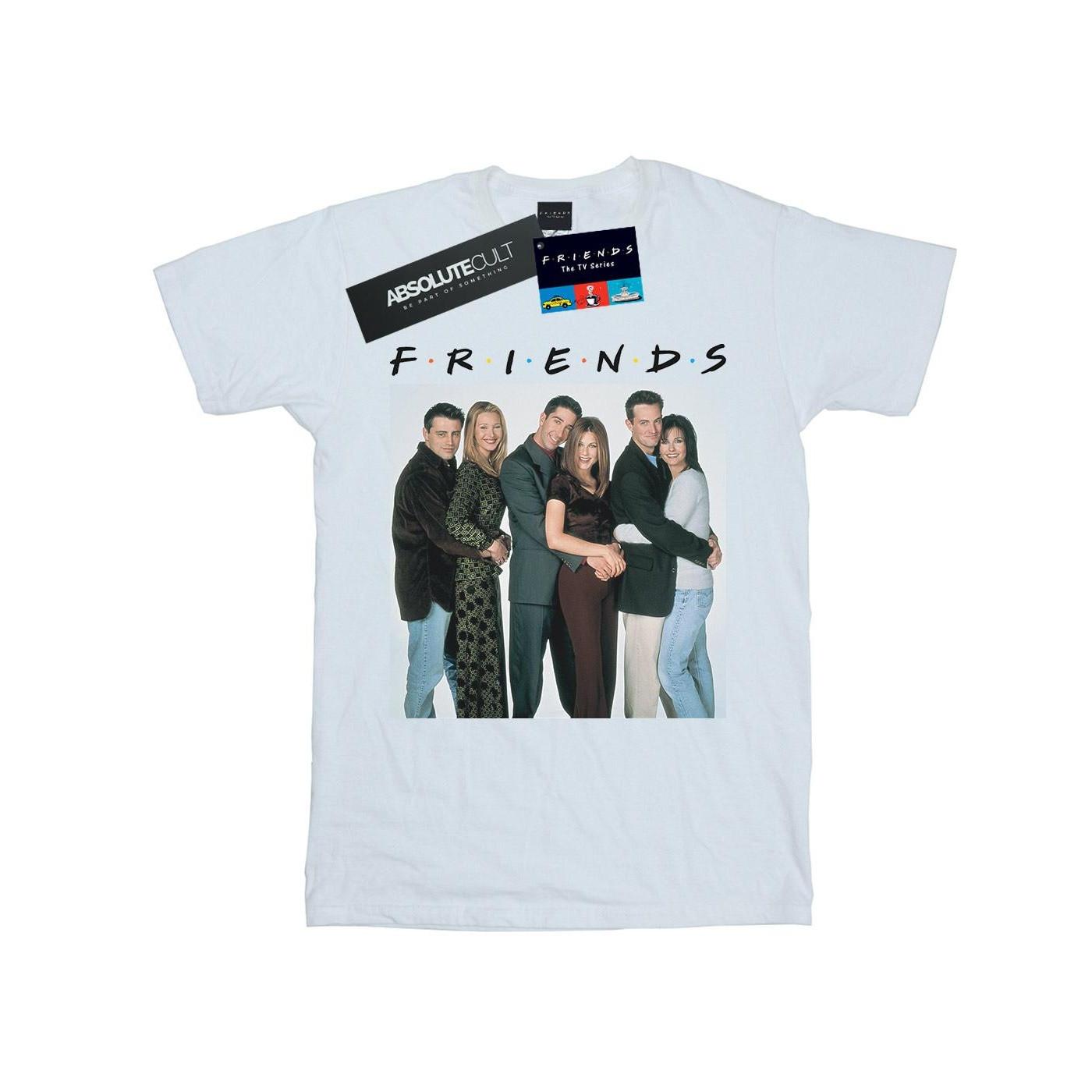 Image of Group Photo Hugs Tshirt Jungen Weiss 128