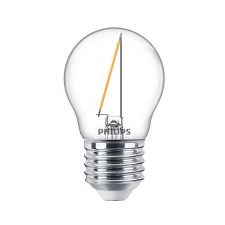 PHILIPS Globe LED E27 15W Transparent 136lm  