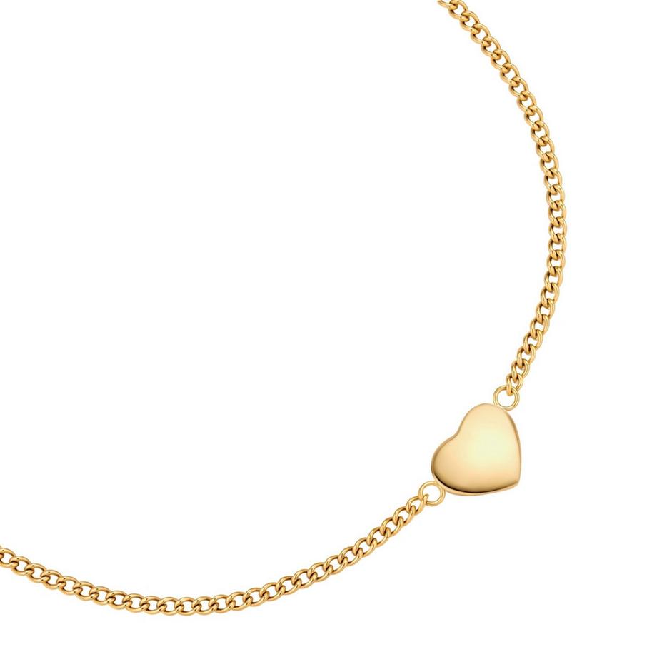 Glanzstücke München  Bracelet Cœur Acier inoxydable 