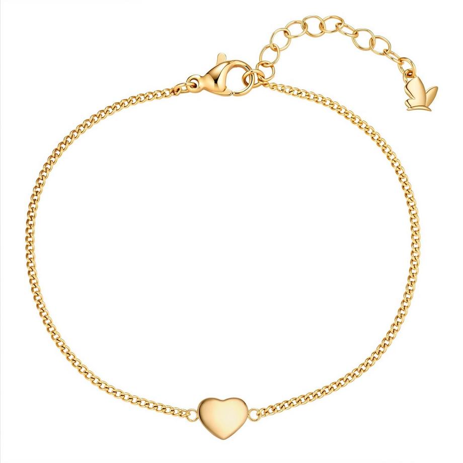 Bracelet Cœur Acier inoxydable