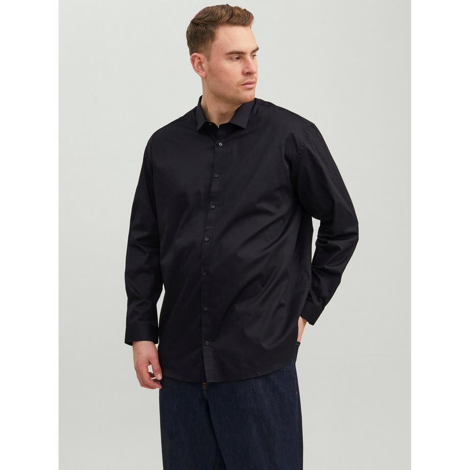 JACK & JONES Cardiff Chemise Manches Longues Grande Taille  
