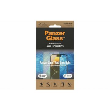 PANZERGLASS DISPLAYSCHUTZ ULTRA WIDE ANTI BLUELIGHT IPHONE 14 PRO