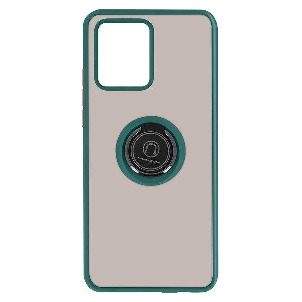 Avizar  Cover con Anello Realme 8 e 8 Pro Verde 