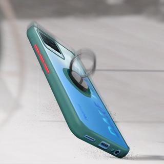 Avizar  Cover con Anello Realme 8 e 8 Pro Verde 