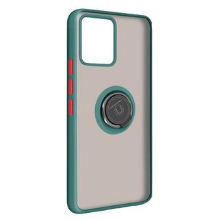 Avizar  Cover con Anello Realme 8 e 8 Pro Verde 