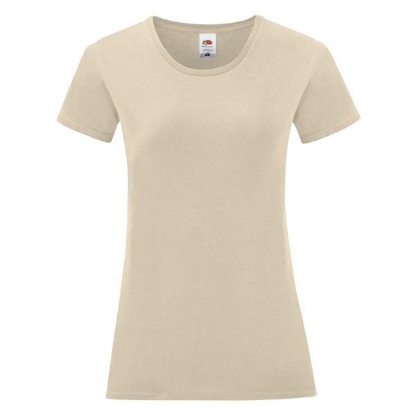 Image of Tshirt Iconic, Kurzärmlig Damen Beige XS
