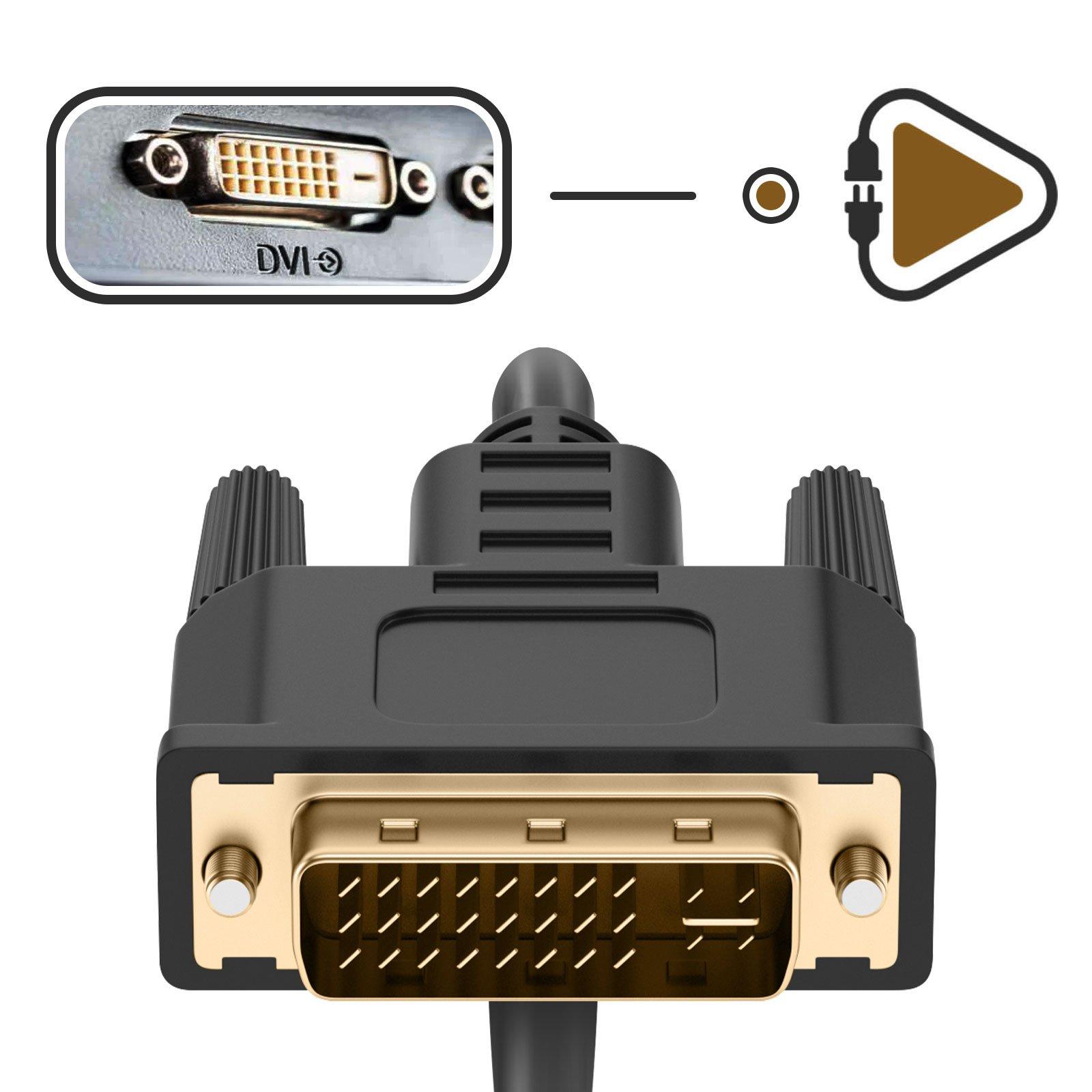 Avizar  Adattatore HDMI a DVI - Full HD, 1,5m 