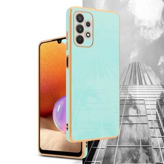 Cadorabo  Housse compatible avec Samsung Galaxy A32 5G - Coque de protection en silicone TPU flexible et avec protection pour appareil photo 