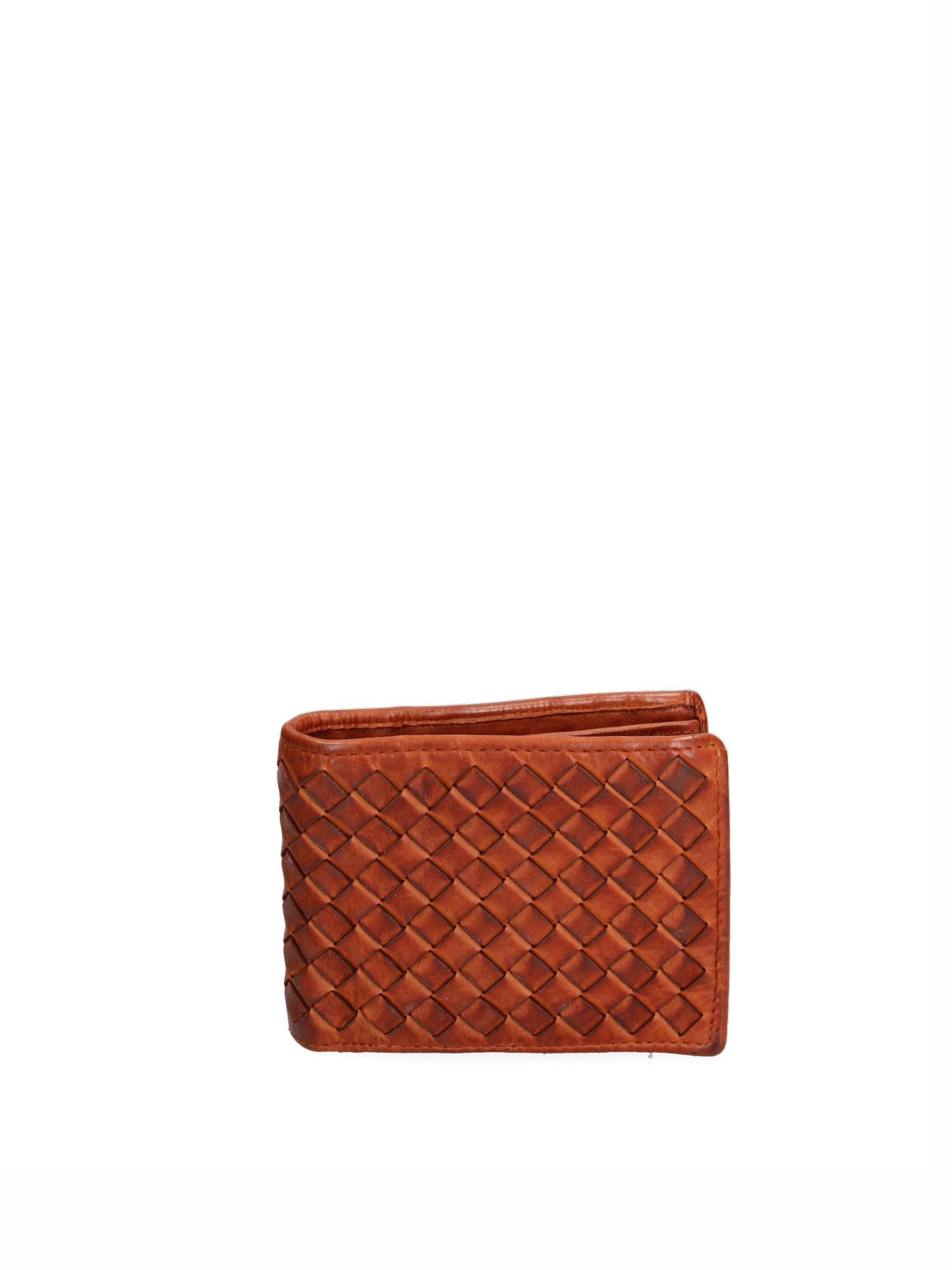 Sergio Valentini Portafoglio in Pelle Intrecciata  