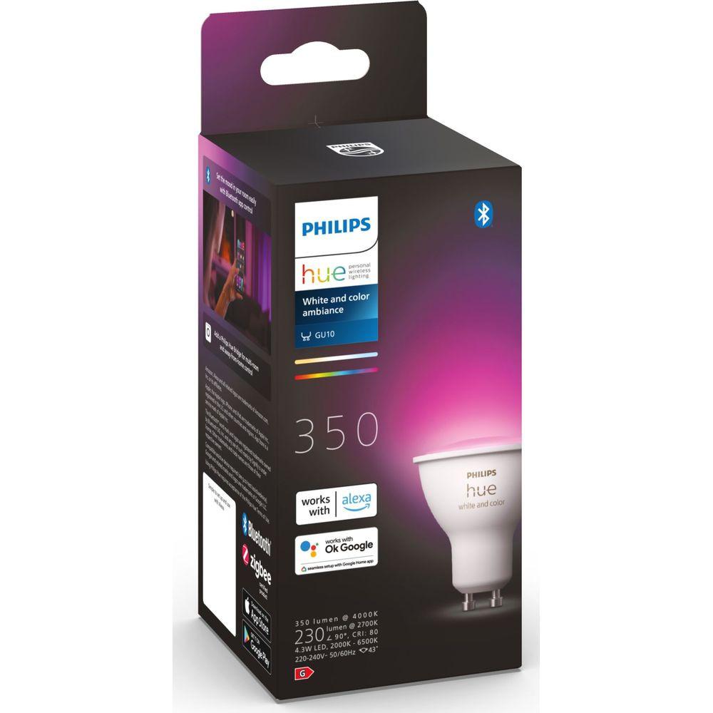 Philips Hue Intelligente Hue White & Color GU10-Glühbirne  