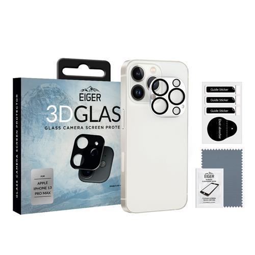 Image of Eiger Iphone 13 Pro Max 3d Kamera Glas (egsp00779) Unisex